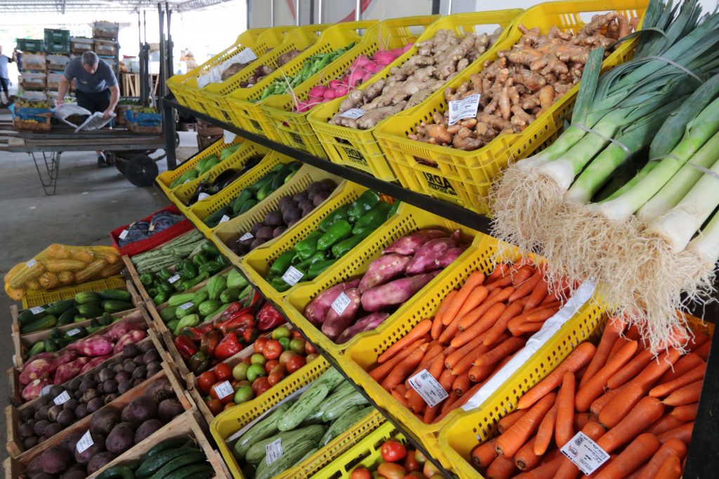 Venda de alimentos na Ceasa Santa Catarina - Unidade São José