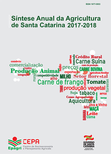 Síntese Anual da Agricultura de Santa Catarina – 2017-2018