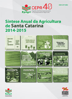 Síntese Anual da Agricultura de Santa Catarina – 2014-2015