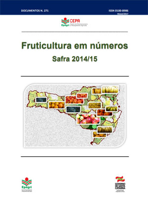 Relatório sobre a Fruticultura Catarinense – 2014/15