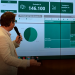 Lançamento do painel com dados da pesca
